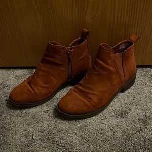 Rust Ankle Boots